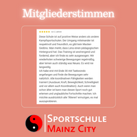 Kundenstimmen Sportschule Mainz City